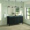 James Martin Vanities Myrrin 60in Double Vanity, Carbon Oak w/ 3 CM Parisien Bleu Silestone Top 485-V60D-CBO-FPBL - alternate 4