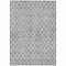 Homeroots 3' X 5' Gray And Ivory Geometric Washable Indoor Outdoor Area Rug 596105 - alternate 4
