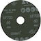Pferd 5'' x 7/8'' Fiber Disc - Ceramic Oxide CO-ALU, 60 Grit 40775 - alternate 2