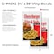 Signmission Cheeseburger Fries Soda, Vinyl Decals Only 24 Inch x 36 Inch, Vinyl Decal, 2PK DSB-2436-2PACK-Cheeseburger Fries Soda - alternate 2