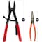Neiko Heavy Duty 16 in Snap Ring Plier Set, 2 Piece, Straight, 45 degrees, 90 degrees Tips 02130A - alternate 3