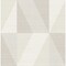 A-Street Prints Winslow Bone Geometric Faux Grasscloth Wallpaper 4141-27108 - alternate 1