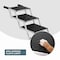 Wrightmaster Foldable 4-Step Pet Stairs for Cars, 250 lbs Capacity with Storage, Non-Slip Surface ZoroP369121 - alternate 4