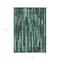 Homeroots 9' X 12' Sage Teal Blue And Emerald Striped Washable Indoor Outdoor Area Rug 608974 - alternate 5