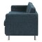 Office Star Products Pacific Sofa Couch, Navy PAC53-S76 - alternate 6