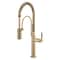 Brizo Litze Semi-Professional Kitchen Faucet, Knurled Handle Luxe Gold 63343LF-GL - alternate 2