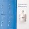 Purell Wet Wipe Dispenser, Plastic, 13 3/8" H, Wht 9103-01 - alternate 3