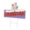 Signmission Maple Bacon Sundae Die Cut Yard & Stake plastic coroplast window, 1216-Maple Bacon Sundae C-DC-1216-DS-Maple Bacon Sundae19 - alternate 1