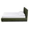 Baxton Studio Granger Velvet Fabric Platform Bed, Moss Green, Queen 262-14452-ZORO - alternate 4