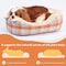 Simple Deluxe FluffyDream Dog Bed for Small Dog, Super Soft Pet Bed Furniture, Suitable for Dogs Up to 25 lbs, 21 PTDBEDCUDFLUY2117COG - alternate 5