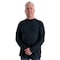 Seraphina Safety Apparel Men's Cool Blue Flame-Resistant Long Sleeve Crew Neck Shirt, Blue, S ARCMLSC - alternate 1