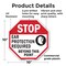 Signmission Stop Ear Protection Required Beyond, 10 Inch X 10 Inch, Plastic Sign OC-P-10-178 - alternate 6