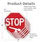 Signmission Stop, 6 inch X 6 inch, Vinyl Decal, 5PK OC-D-5PACK-6-235 - alternate 4