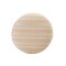 Homeroots 20in Orange Polyester Round Striped Indoor Outdoor Pouf Ottoman 517436 - alternate 5