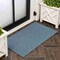 Jonathan Y Peater Classic Casual Commercial Natural Coir Coastal Blue 2 ft. x 3 ft. Indoor/Outdoor Mat CHG100D-23 - alternate 1