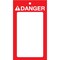 Labeltac Danger Tag, Safety Red, Printable Tag Roll LT35TAG-SR - alternate 2
