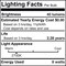 Bulbrite Incandescent CA5 Candelabra Screw Base E12 Light Bulb, 7.5 Watt, Clear, 50 pack, 2700K, 50PK 861260 - alternate 3