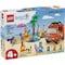 Lego Bluey Beach and Family Car Trip Building Set Multicolored 133 pc 11202 - alternate 1