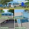 Wakeman 12 Person Large Camping Tent Tall Family Cabin Shelter w/ 2 Room Dividers, 6 Mesh Windows 75-CMP1203 - alternate 3