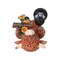 Techko Sunny Moo Outdoor Solar Cow Garden Statue with Integrated LED Lantern, 8PK SG-824-8PK - alternate 6