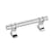 Amerock Davenport 3 in 76 mm Center-to-Center Polished Chrome Cabinet Pull BP3660026 - alternate 1