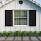 Ekena Millwork Rustic Four Board Joined Board-n-Batten Hand Hewn Faux Wood Shutters w/End Batten, 22W x 78H, PR SHUBJE22X78HHPR - alternate 9
