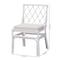 Bali & Pari Carwyn Bohemian White Rattan Dining Chair 248-13779-ZORO - alternate 4
