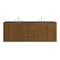 James Martin Vanities Laurent 72" Double Vanity, Honey Oak w/ 3 CM Parisien Bleu Silestone Top 545-V72-HNO-3PBL - alternate 5