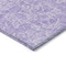 Homeroots 5' X 8' Lilac And Ivory Floral Washable Indoor Outdoor Area Rug 581871 - alternate 4