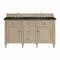 James Martin Vanities Lorelai 60" Double Vanity, Whitewashed Oak, w/ 3 CM Phantome Eclos Top 424-V60D-WWO-3PHT - alternate 1