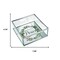 Homeroots 6in Silver Glass Christmas Vanity Tray 517524 - alternate 3