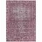 Homeroots 5' X 8' Merlot Oriental Washable Indoor Outdoor Area Rug 607549 - alternate 6