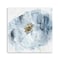 Homeroots 30" x 30" Watercolor Abstract Gray Blue Flower II Canvas Wall Art 398918 - alternate 1