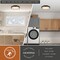 Vaxcel Diversey 15.75-In. LED Flush Mount Ceiling Light, Textured Black, Frosted White Shade C0364 - alternate 5