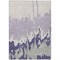 Homeroots 3' X 5' Purple And Ivory Abstract Washable Indoor Outdoor Area Rug 613650 - alternate 5