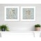 Homeroots Set Of Two Coral Seahorse White Framed Print Wall Art, 2PK 408174 - alternate 3