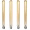 Bulbrite LED Filament 5 W Dimmable 11 Inch T9 Light Bulb with Antique Glass Finish, E26,2100K, 300Lumens, 4PK 862773 - alternate 1