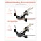 Vevor Hydraulic Tubing Bender Kit 1/4 to 7/8 Inch Copper Tube Pipe Bender 7 Dies HHW-22B - alternate 5