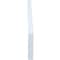 Cambridge Everest 24 in. W x 96 in. H Shaker Pantry End Panel in White TEP94-SW - alternate 1