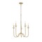 Z-Lite Allistair 5-Light Chandelier, 24 in W, Modern Gold 352-5MGLD - alternate 4