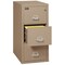 Fireking 3 Drawer, 2 Hr Fire & Impact Rated, Vertical, 31" depth Letter Taupe 3-1943-2TA - alternate 2