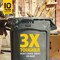 Rubbermaid Commercial BRUTE Trash Can, Round, 55 gal Capacity, 26 1/2 in W, 33 in H, Gray FG265500GRAY - alternate 5