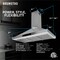 Anzzi 36" 450 CFM 3-Speed Stainless Steel Wall Mount Convertible Pyramid Residential Range Hood RH-AZ0590ESS - alternate 7