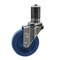 Service Caster 4'' SS Solid Poly Wheel Swivel 1-1/2'' Expanding Stem Caster SCC-SSEX20S414-SPUS-112 - alternate 1