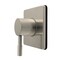 Kingston Brass Single-Handle Six-Way Diverter Valve with Square Trim Kit, Brushed Nickel KS4048DL - alternate 1
