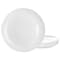 Gibson Ultra Olstead 8 Piece Break-Resistant Tempered Opal Glass Dinner Plate Set in White 138951.08 - alternate 1