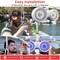 Pyle 8 in Marine Wakeboard Bluetooth Speaker PLMRWKBT82WT - alternate 2