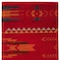 Homeroots Ultra Soft Red Southwest Handmade Throw Blanket 470428 - alternate 6