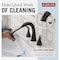 Delta Sandover Matte Black 2-Handle Widespread Pull-Down Bathroom Faucet 35748LF-BLPD - alternate 1