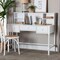 Baxton Studio Archwood Writing Desk with Hutch 266-14492-ZORO - alternate 6